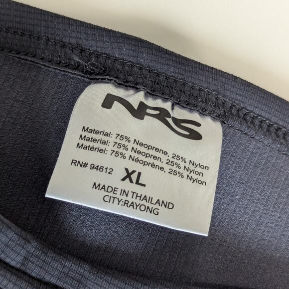 NRS Hydroskin 0.5 Pant Neoprene Leggings Womens X-Large Gray Activewear Boating - Picture 3 of 7